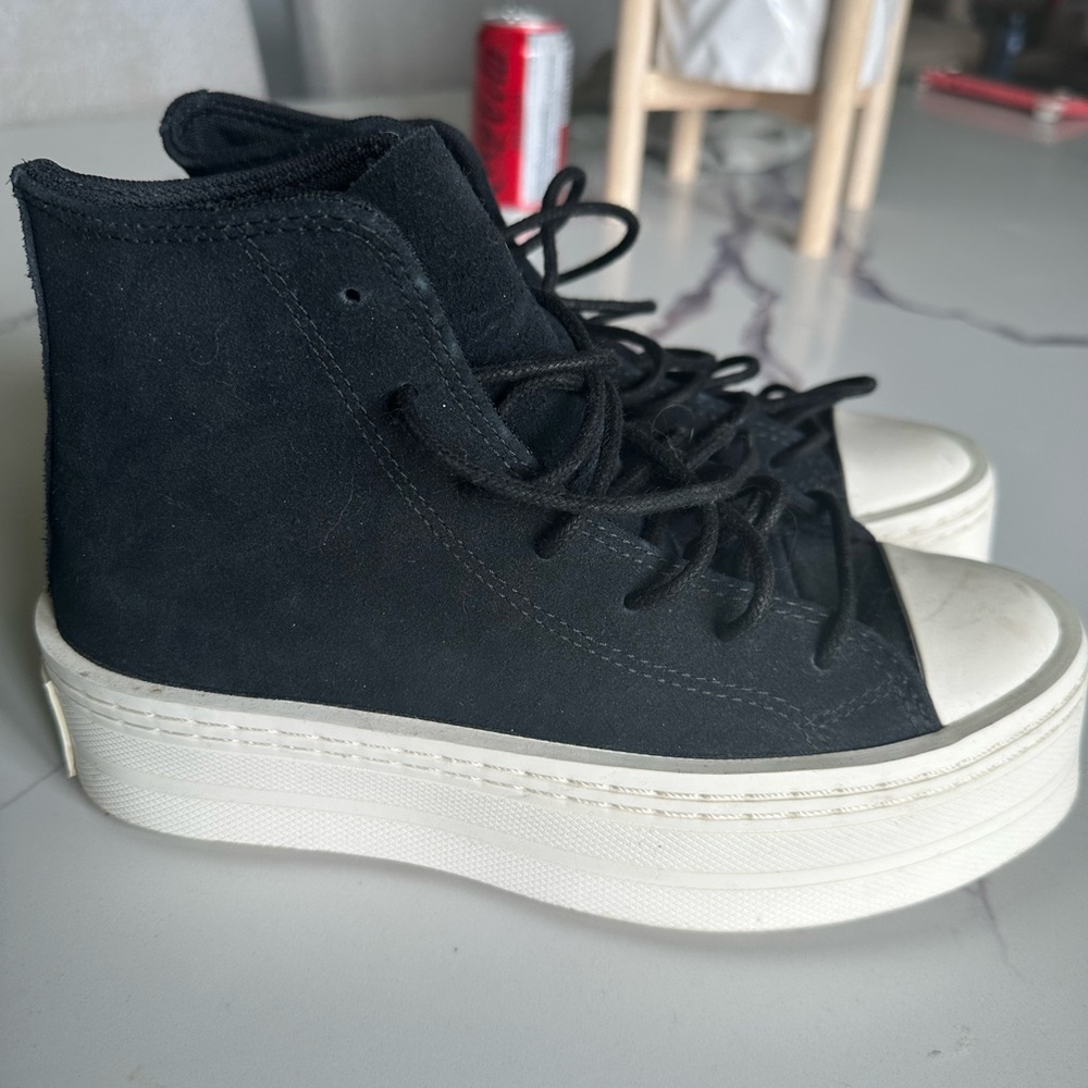 Converse Black and White Chuck Taylor High-Top Sneakers